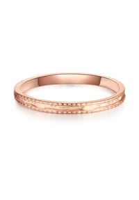 Luluandjane - Damen Ring aus Messing in Roségold - roségold