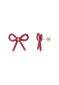 NOELANI - Fantasie für Damen, Edelstahl, Schmuckstein | Schleife - MEHRFARBIG