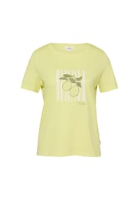 s.Oliver - T-Shirt, Baumwolle, für Damen - 01D0 WHITE