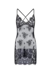 LINGADORE® - aus Spitze Chemise - Schwarz