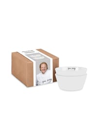 ppd - Müslischale Björn Freitag Trend Bowl Set, 2er Set, Weiß, Ø 15 cm - Mehrfarbig