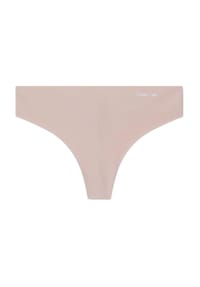Calvin Klein - Invisibles Pta String, nahtlos, Logo-Stickerei, für Damen - 7NS BEIGE
