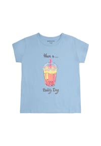 MANGUUN - T-Shirt, Baumwolle, für Kinder - 3 BLUE