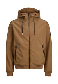 JACK & JONES - Softshelljacke Basic - Braun