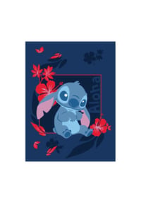 Disney - Disney Stitch Flanel Blanket 110×150 cm weiche Wohndecke - 