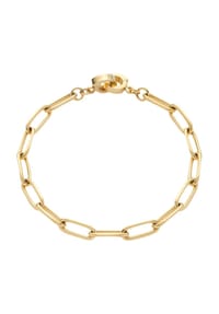 LEONARDO Clip&Mix - Damen Armband "Estrella 021615", Edelstahl - gold