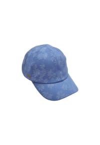 SEEBERGER - Cap, Label, für Damen - 62 JEANS BLUE