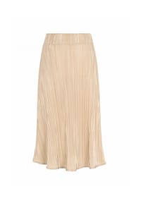 freshlions - Midirock Danica im einfarbigen Design - beige