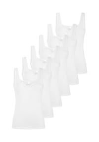 Speidel. - Unterhemd / Top 6er Pack Basic - Weiß