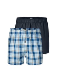 SCHIESSER - Boxer Boxershorts - dunkelblau, blau