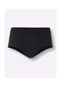 Witt - Slip - 3x grau-meliert + 2x schwarz