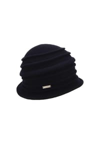 SEEBERGER - Wollhut, Emblem, für Damen - 10 BLACK