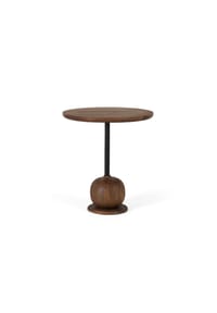 GINER & COLOMER - Beistelltische aus Mangoholz, 45 cm, rustikal-moderner Stil - 50 x 45 x 45 cm - Braun