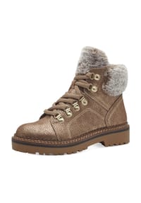Tamaris - Winterstiefeletten, Blockabsatz, für Damen - 900 BRONCE