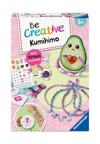 Ravensburger BeCreative Set "Kumihimo & Tattoos Kawaii" - ARTS & CRAFTS - 