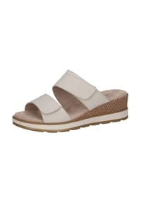 Caprice - Nubukleder Pantoletten - Hellbeige