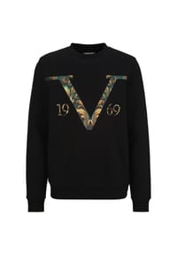 19V69 ITALIA - Sweatshirt Nico V Baroque - Black