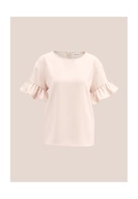 MADELEINE - Hemdbluse mit glänzendem Finish - creme