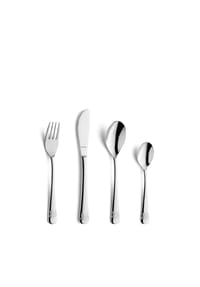 Amefa 4-tlg. Kinderbesteck Set - Teddy Bear - silber