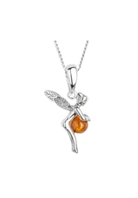 OSTSEE-SCHMUCK® - Kette mit Anhänger , Elfe , Silber 925/000 - silber