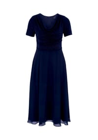 Vera Mont - Cocktailkleid im Glitzer-Look - Patch Dark Blue/Dark Blue