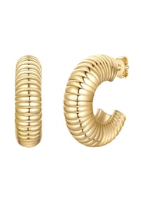 YOKOAMii - Creolen gelbgold - gelbgold