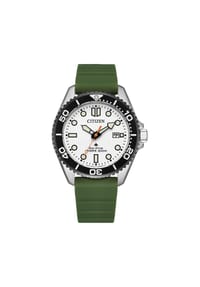 CITIZEN® PROMASTER - Herren Armbanduhr "BN0265-00A" - GRÜN