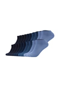 s.Oliver - Unisex Socken, 20er Pack - Sneaker, einfarbig - Blau