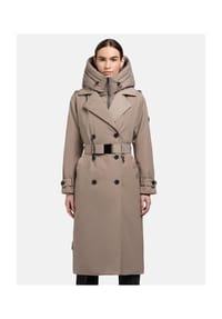 khujo™ - Trenchcoat Elena-YM - Greige