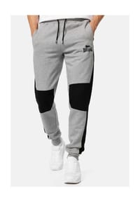 LONSDALE™ - Herren Jogginghose schmale Passform SMERRAL - Marl Grey/Black