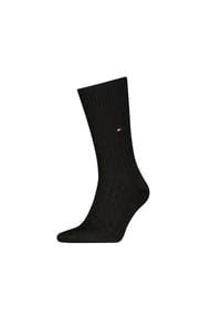 TOMMY HILFIGER - Socken, Rippbündchen, für Herren - 001 BLACK
