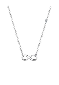 elli. DIAMONDS - Halskette Unendlichkeit Diamant (0.015 Ct.) 925 Silber - Silber