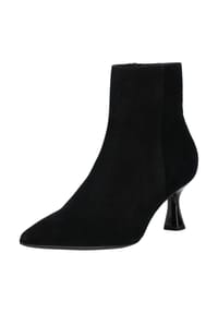 hōgl - Veloursleder Stiefelette - 0 SCHWARZ