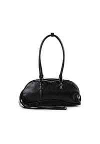 LIEBESKIND CAPRI - Schultertasche, Leder, für Damen - BLACK