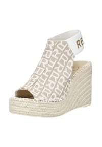 REPLAY - Textil Sandalen - Beige/Weiß