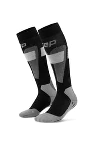 cep - Herren Ski Merino Socken Tall 3.0 black grey - mehrfarbig