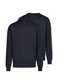 redmond - Pullover 2er Pack Basic - Beige