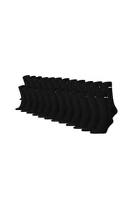 PUMA® - Unisex Socken, 24er Pack - Sport Crew Sock,Tennissocken, ECOM - Schwarz