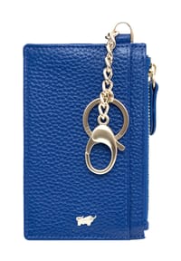 BRAUN BÜFFEL ASTI - Schlüsseletui, Leder, Kreditkartenfächer, Emblem, für Damen - 010 SCHWARZ