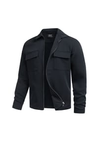 JEFF - Übergangsjacke JFCristian overshirt - Black