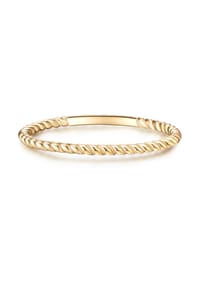 GLANZSTÜCKE MÜNCHEN - Damen Ring aus 925/- Sterling Silber in Gelbgold - gelbgold