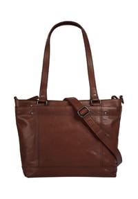 SPIKES & SPARROW® - Shopper Echt Leder - cognac