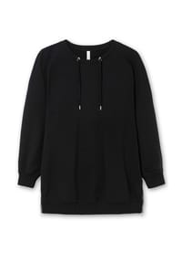 sheego - Sweatshirt - schwarz
