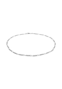 elli. PREMIUM - Halskette Choker Figarokette Basic Blogger Trend 925 Silber - Silber