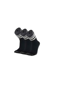 MUNADUNA - 3er-Pack Yoga-/Pilates-Zehensocken mit offenen Zehen Zehensocken,Elastisch,Stabilisierend - Braun
