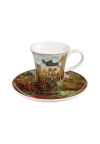 Goebel Espressotasse Claude Monet - Das Künstlerhaus - Claude Monet - Bunt