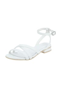 NeroGiardini - Leder Sandalen - Weiß