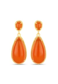 Rafaela Donata - Ohrhänger 925/- Sterling Silber - gelbgold