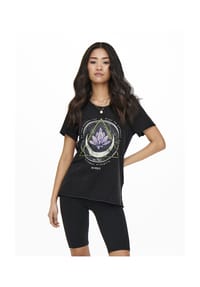 ONLY® - T-Shirt "Lucy", Baumwolle, für Damen - 177911008 BLACK/L