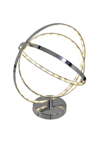 näve Leuchten - LED Tischleuchte h:39cm "Universe" - chrome